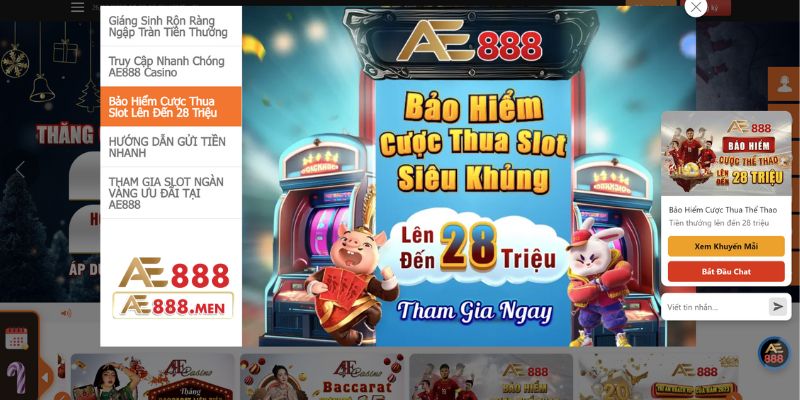 Khuyến mãi mới nhất AE888 2024 - Cơ hội vàng để trải nghiệm trò chơi đỉnh cao 3 Khuyến mãi mới nhất AE888 2024 - Hoàn Trả Không Giới Hạn